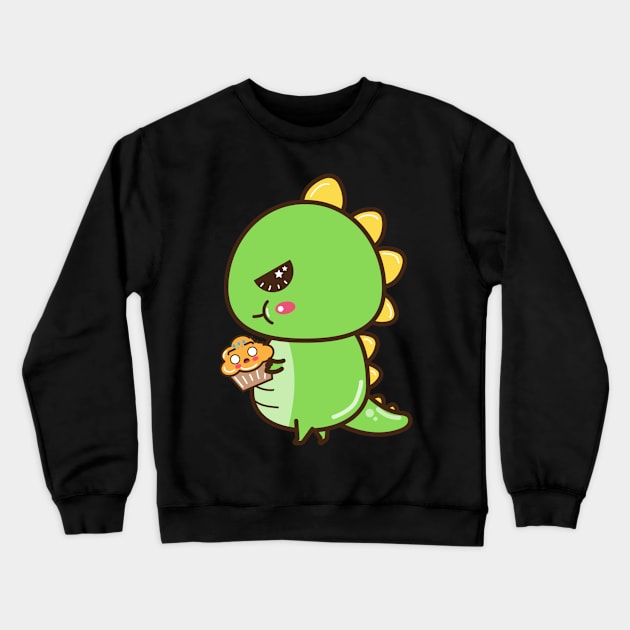 Screw Delicate Muffins Crewneck Sweatshirt by Rawrist